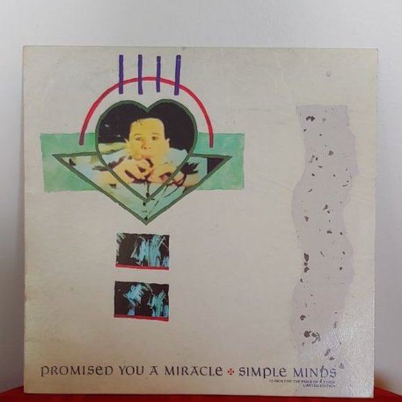 VINTAGE, 1982 SIMPLE MINDS, PROMISED YOU A MIRACLE - Picture 1 of 5